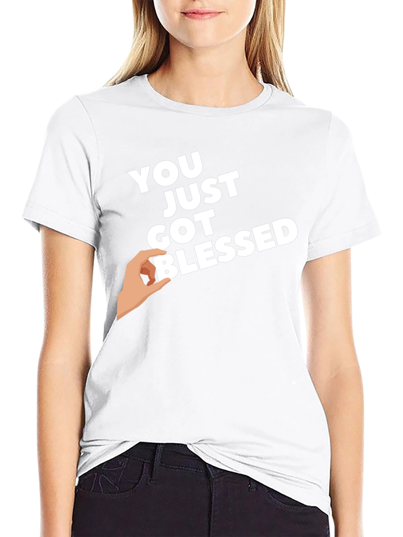 You Just Got Blessed Graphic Tee