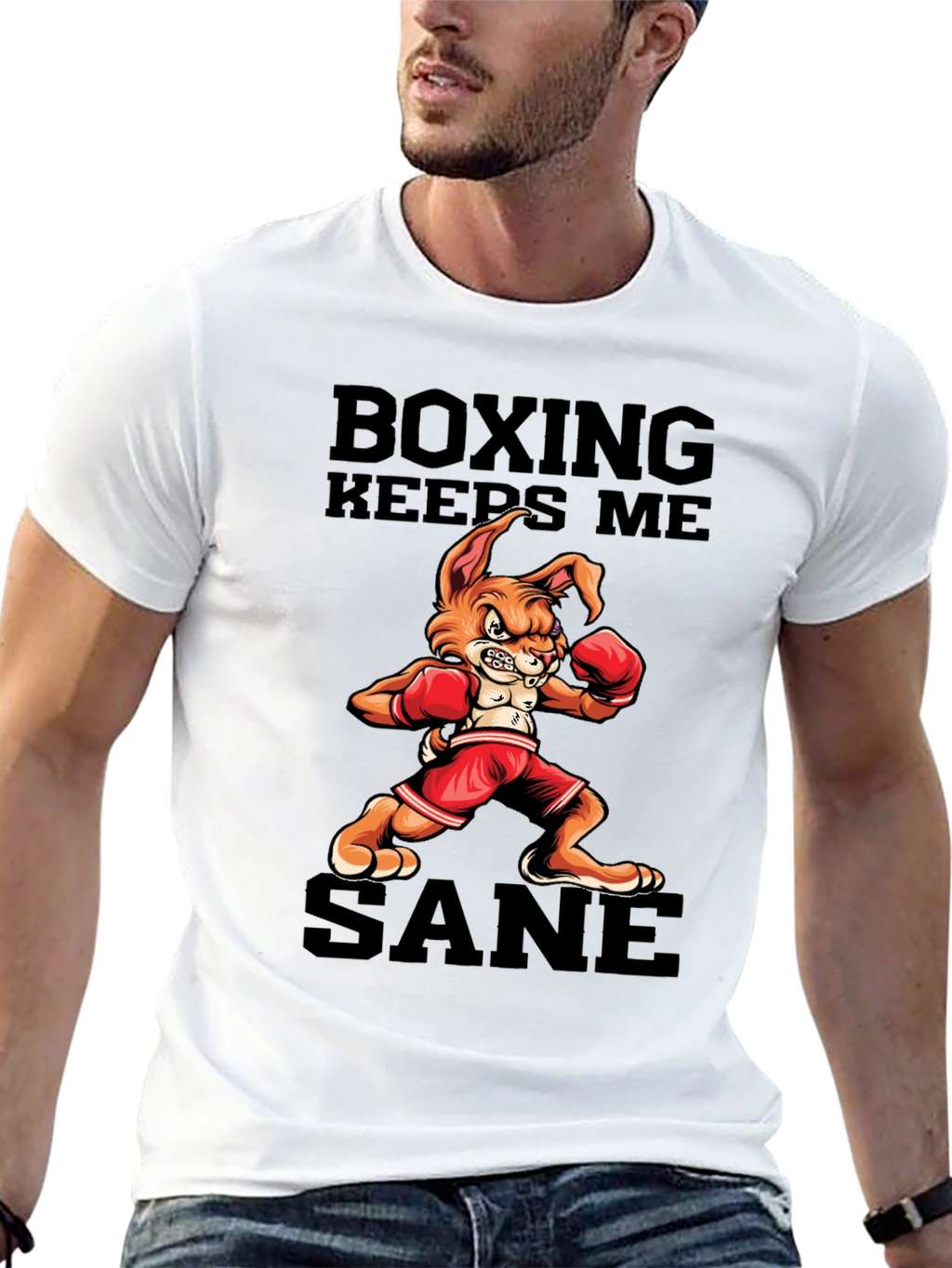 Boxing Keeps Me Sane T-Shirt