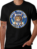 Space Explorer Astro Cat T-Shirt
