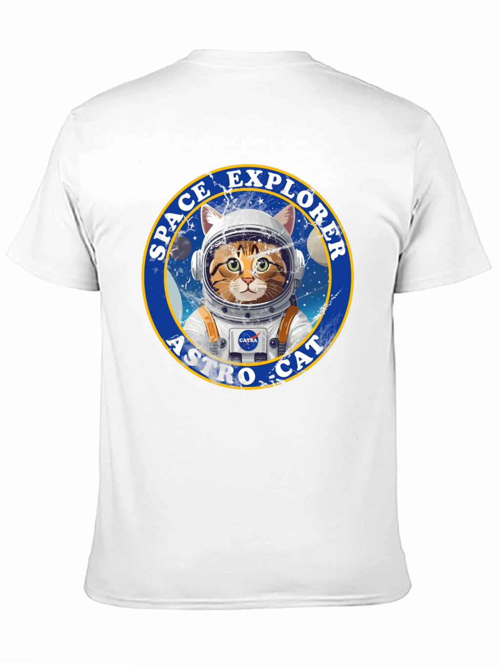 Space Explorer Astro Cat T-Shirt