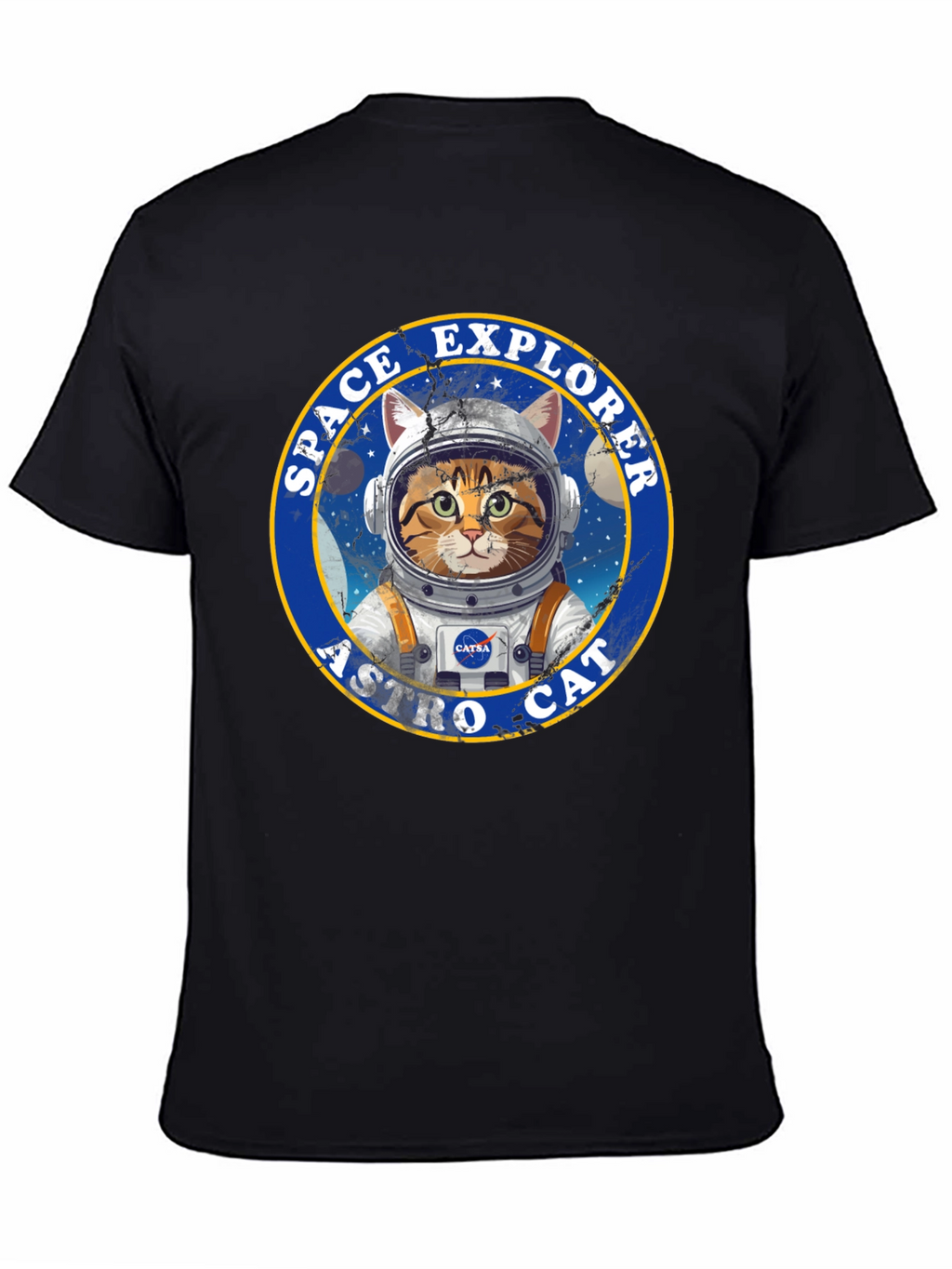 Space Explorer Astro Cat T-Shirt