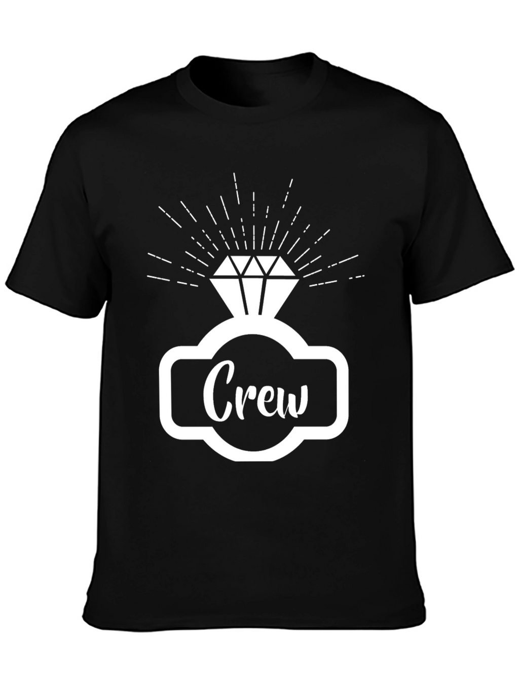 Bride Crew Ring Graphic Tee