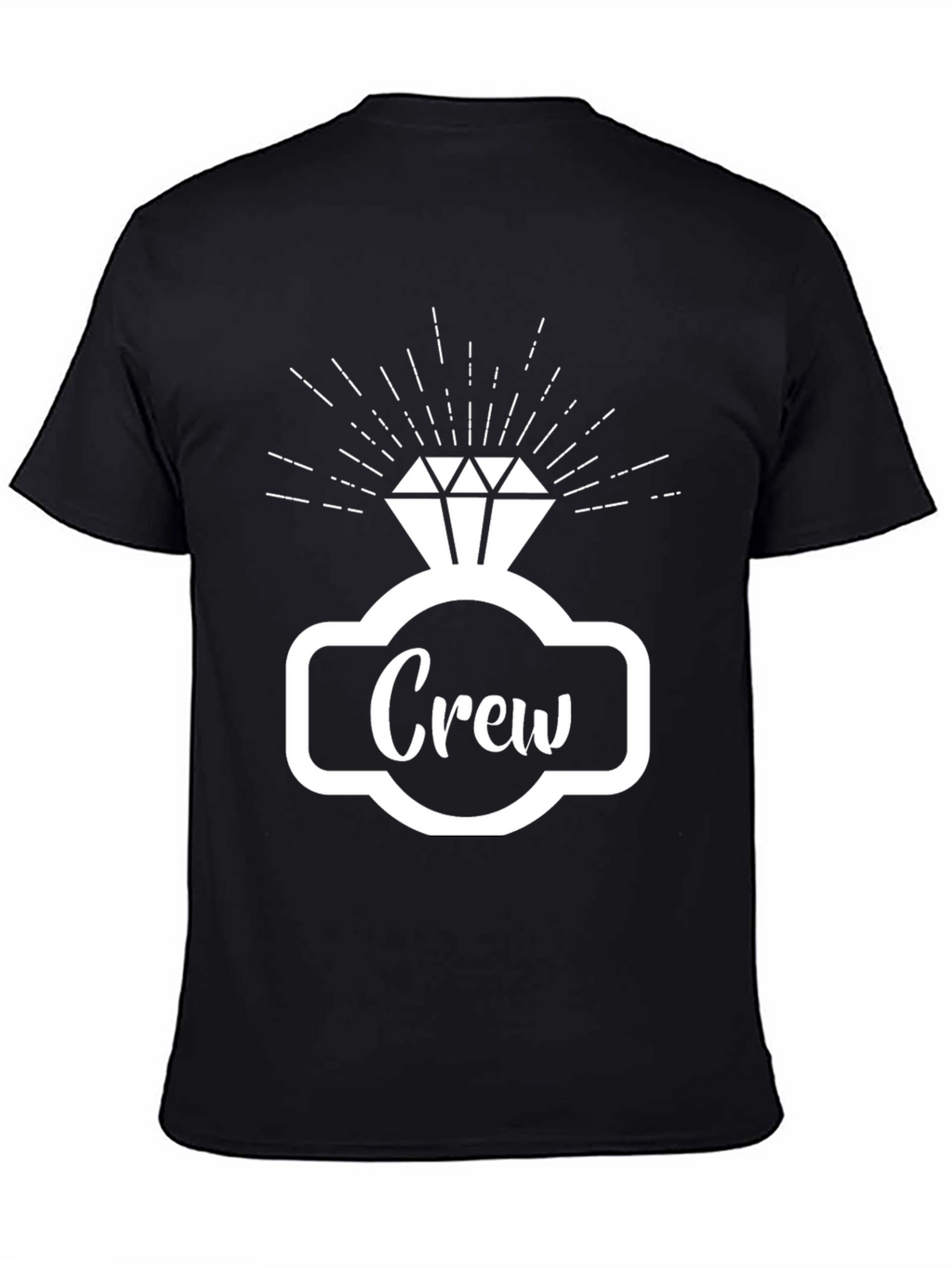 Bride Crew Ring Graphic Tee