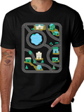 Playful Road Map T-Shirt