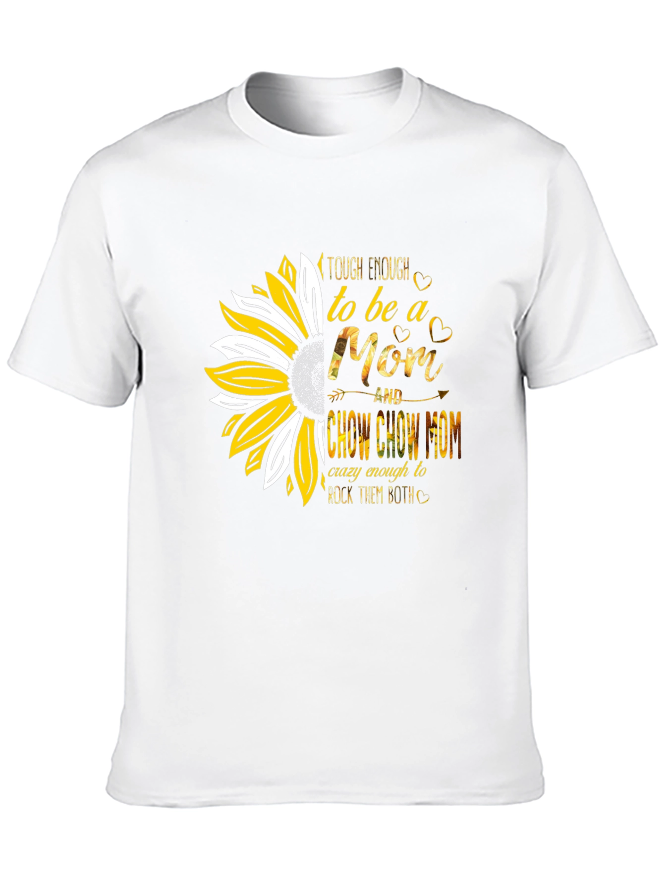 Tough Enough Mom & Chow Chow Mom T-Shirt