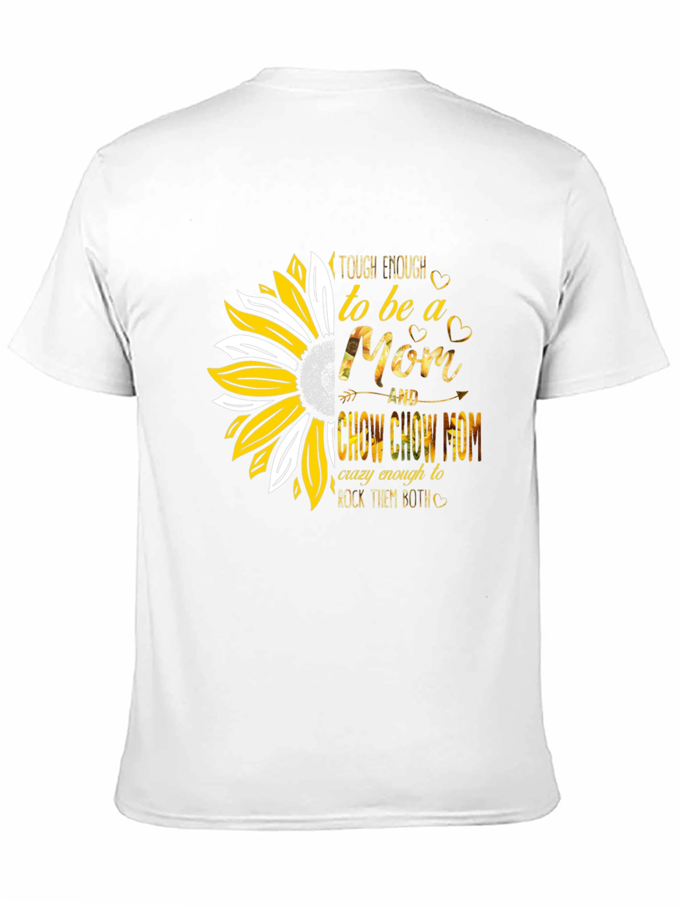 Tough Enough Mom & Chow Chow Mom T-Shirt