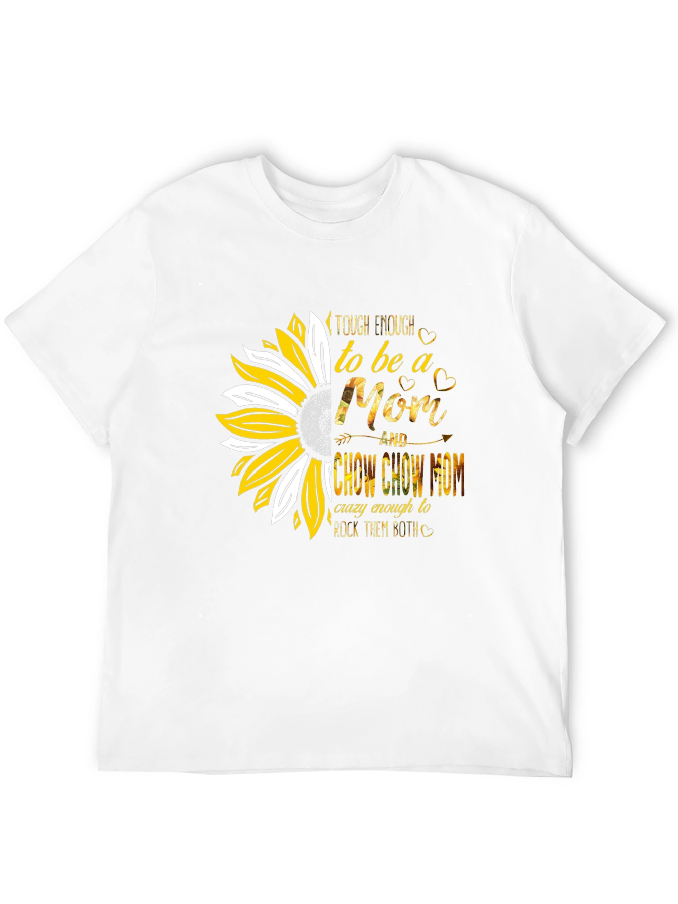 Tough Enough Mom & Chow Chow Mom T-Shirt