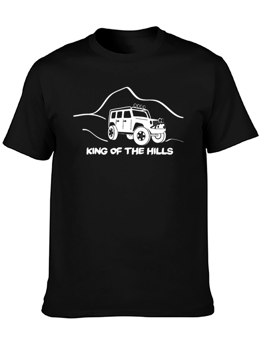King of the Hills Off-Road Jeep T-Shirt