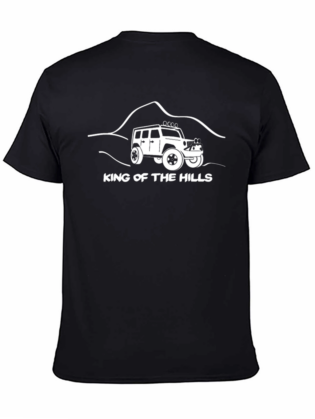 King of the Hills Off-Road Jeep T-Shirt