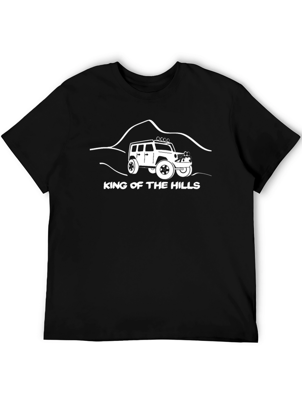 King of the Hills Off-Road Jeep T-Shirt