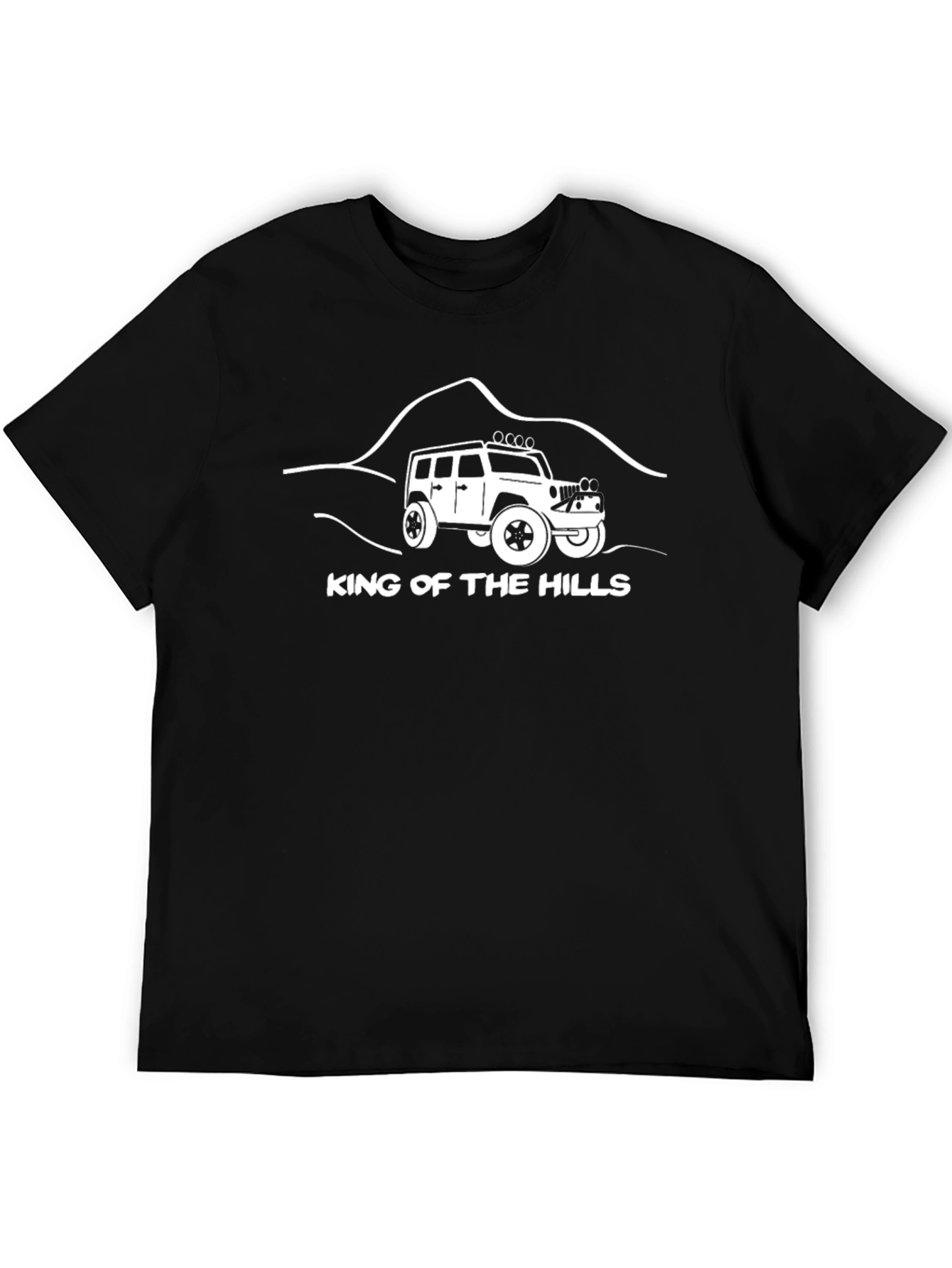 King of the Hills Off-Road Jeep T-Shirt