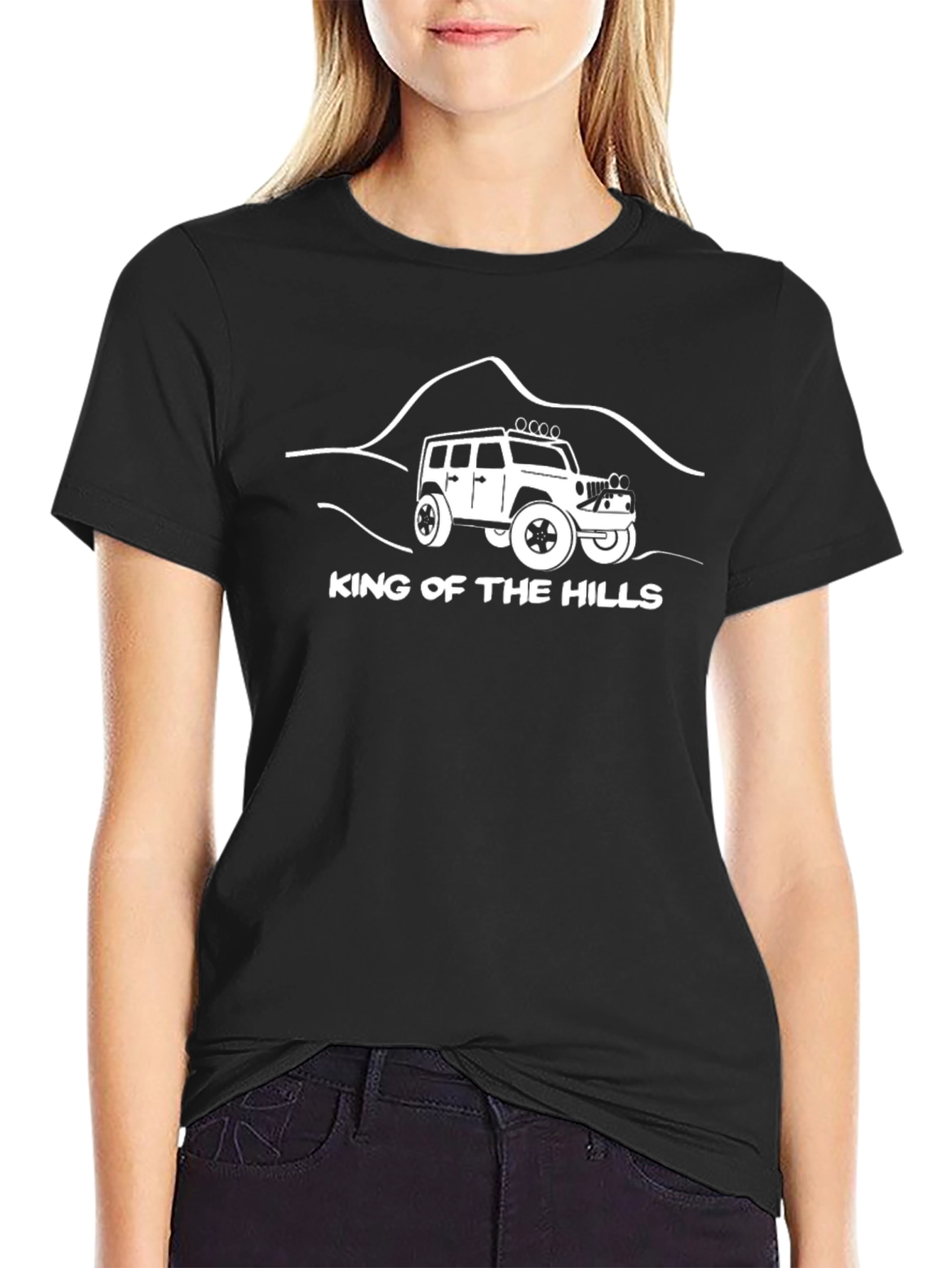 King of the Hills Off-Road Jeep T-Shirt