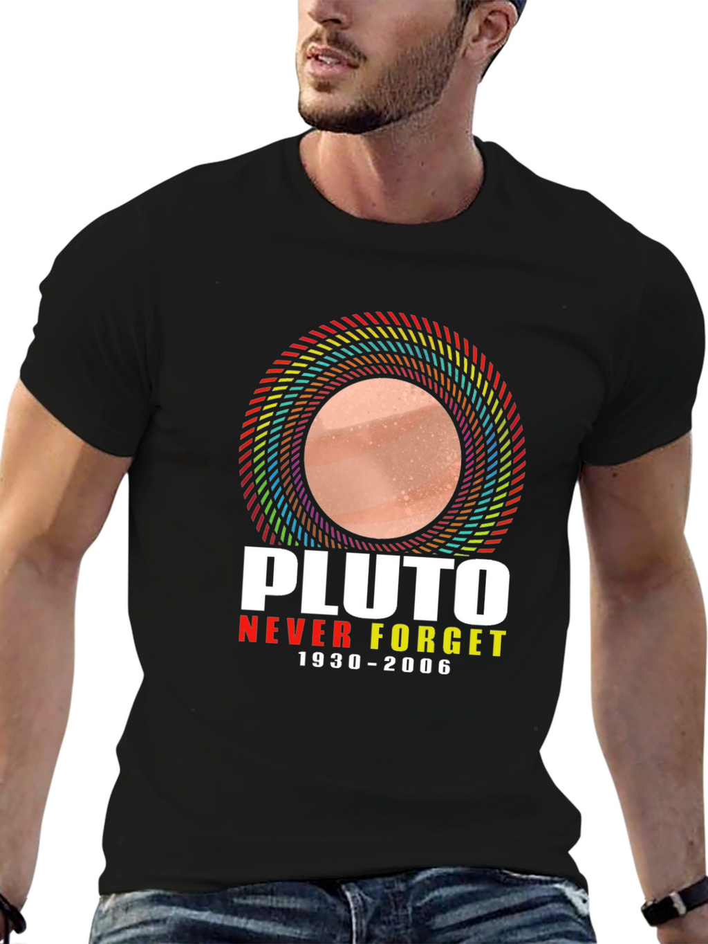 Pluto Never Forget Memorial T-Shirt