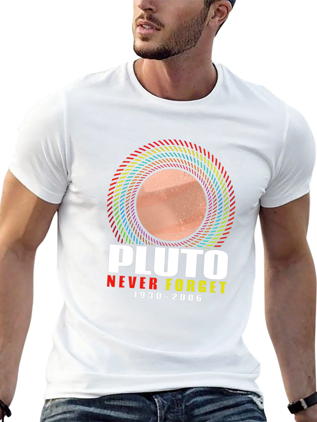 Pluto Never Forget Memorial T-Shirt