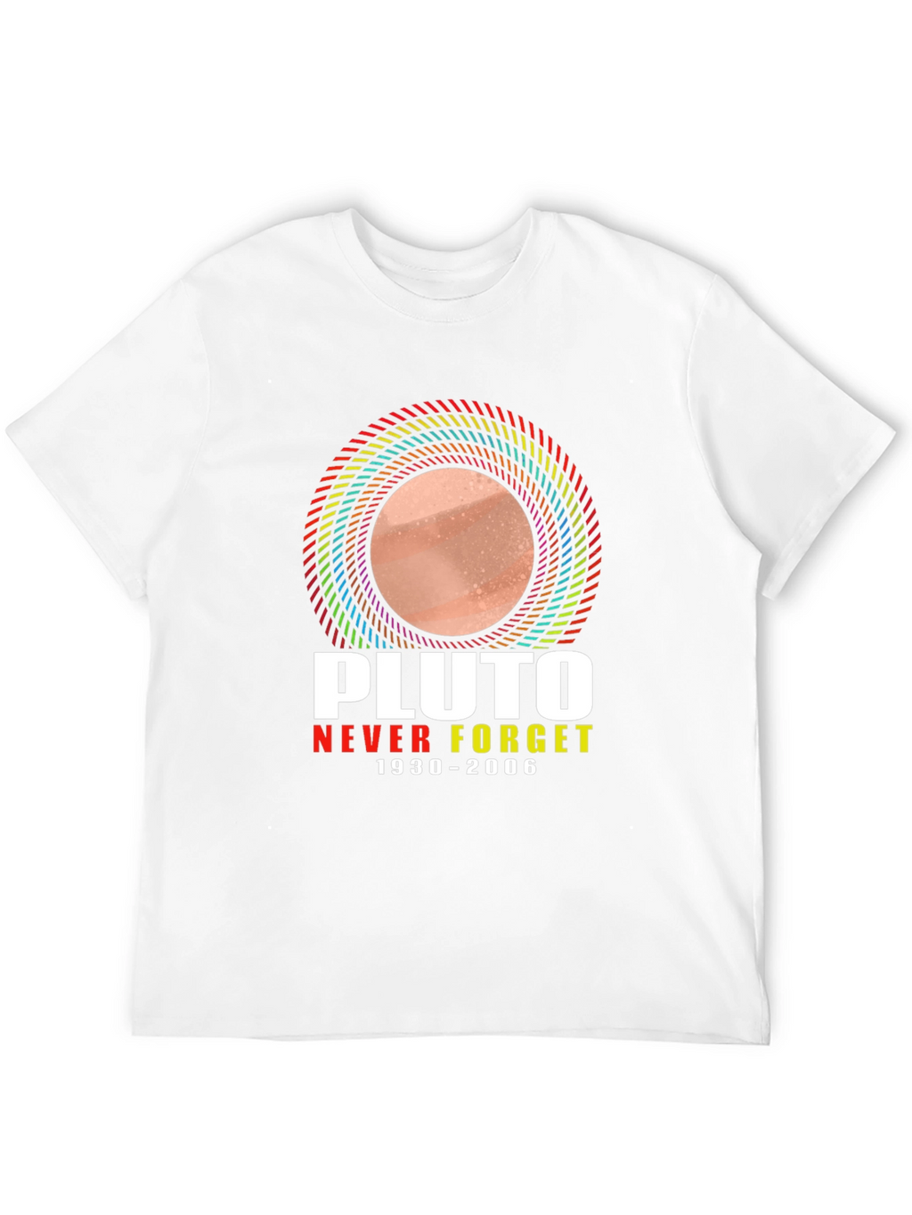Pluto Never Forget Memorial T-Shirt