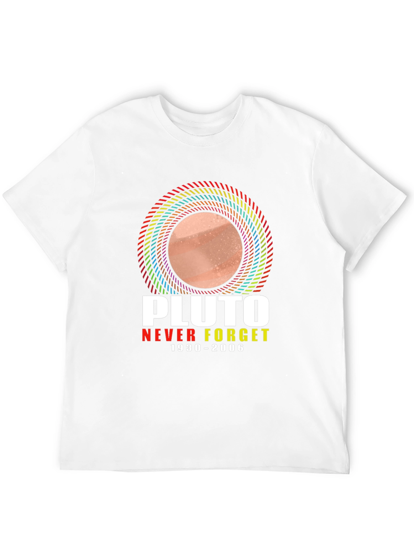 Pluto Never Forget Memorial T-Shirt