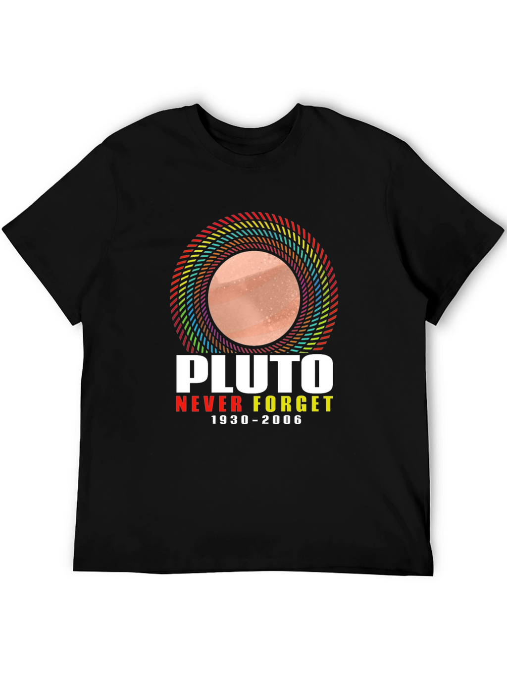 Pluto Never Forget Memorial T-Shirt
