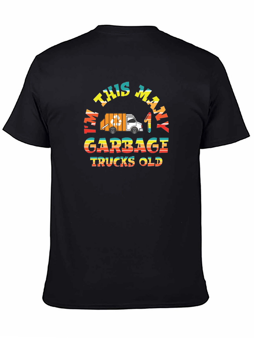 Im This Many Garbage Trucks Old T-Shirt