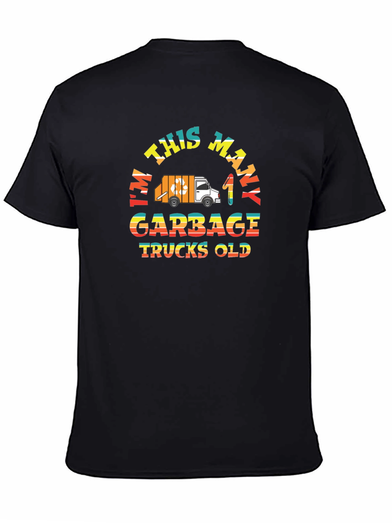 Im This Many Garbage Trucks Old T-Shirt