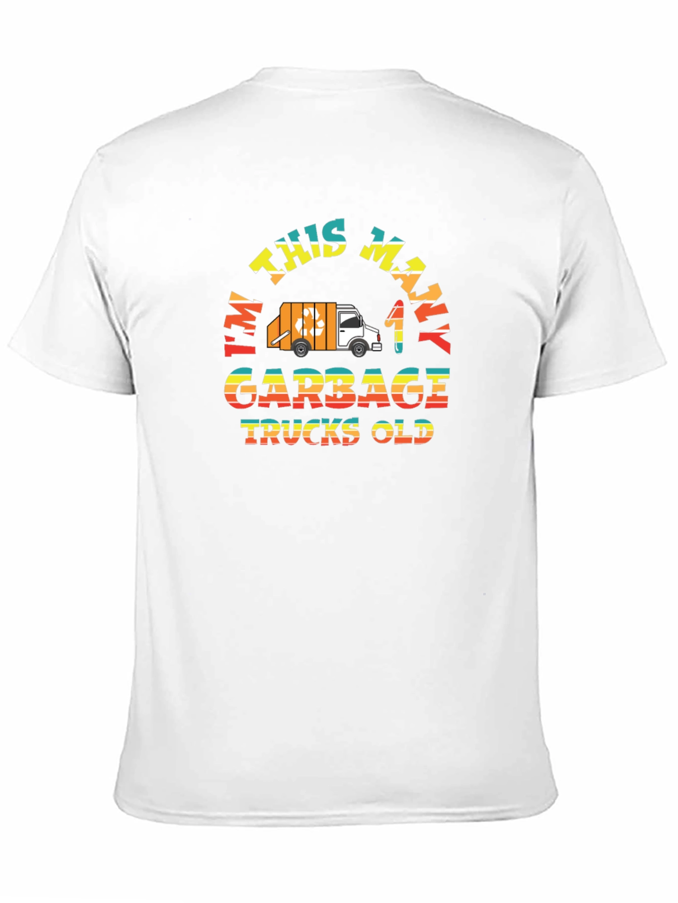 Im This Many Garbage Trucks Old T-Shirt
