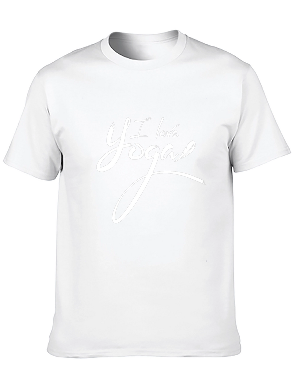 I Love Yoga Black T-Shirt