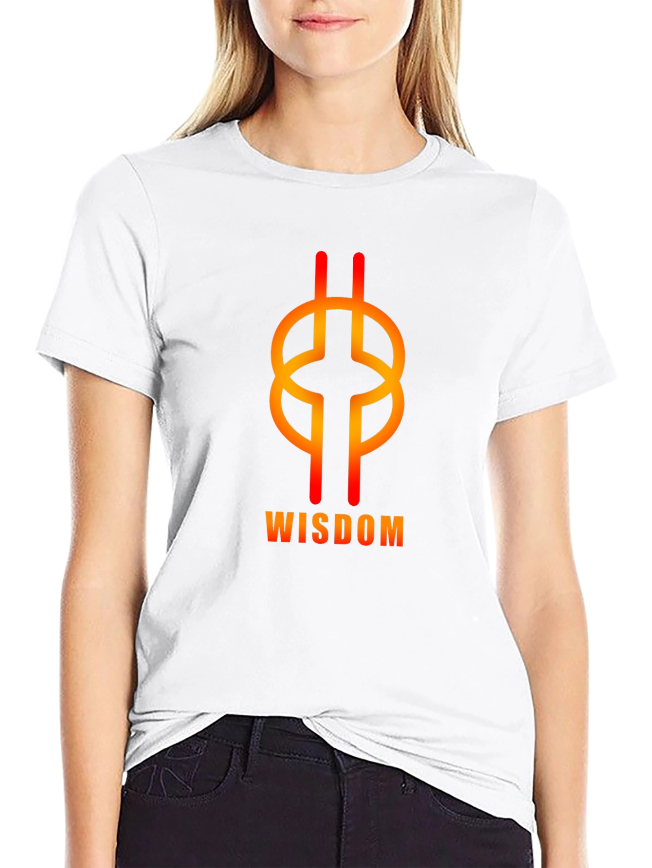 Wisdom Knot Graphic Tee - Black