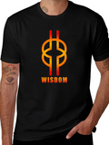 Wisdom Knot Graphic Tee - Black