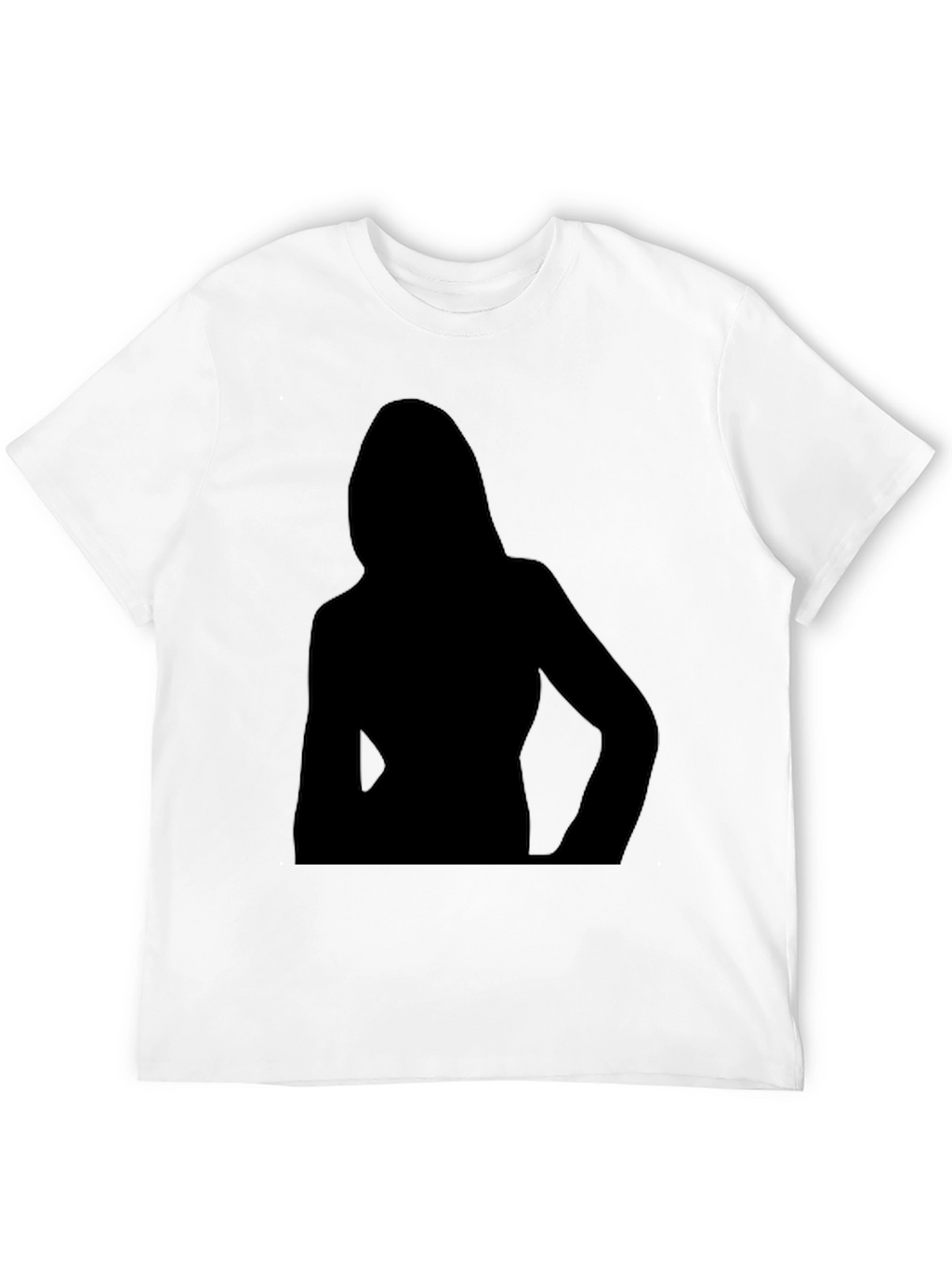 Silhouette Graphic Black T-Shirt