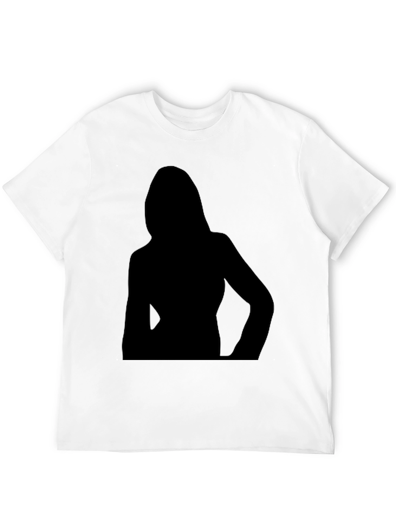 Silhouette Graphic Black T-Shirt