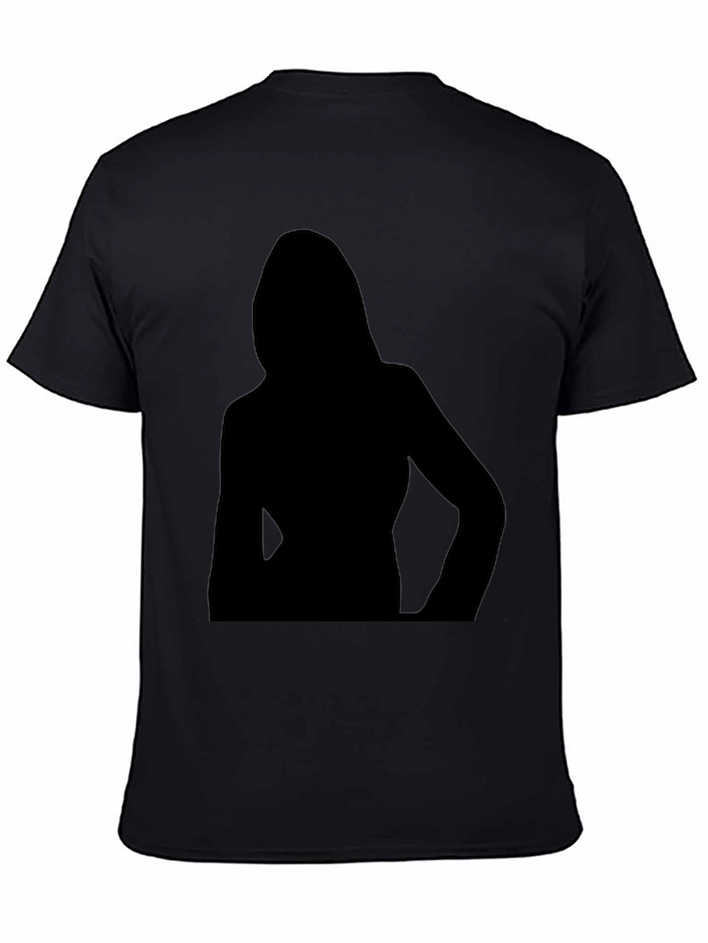 Silhouette Graphic Black T-Shirt