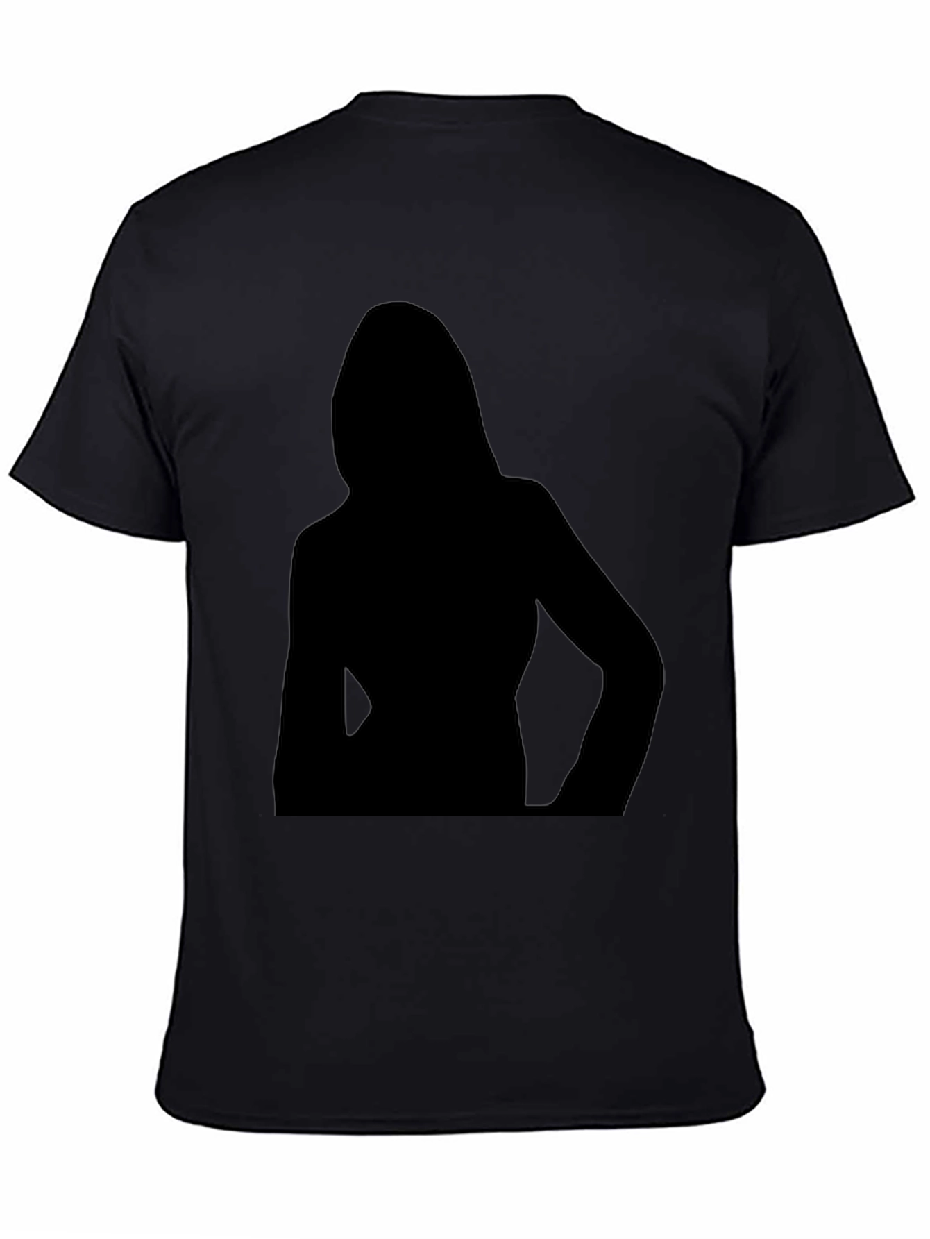 Silhouette Graphic Black T-Shirt