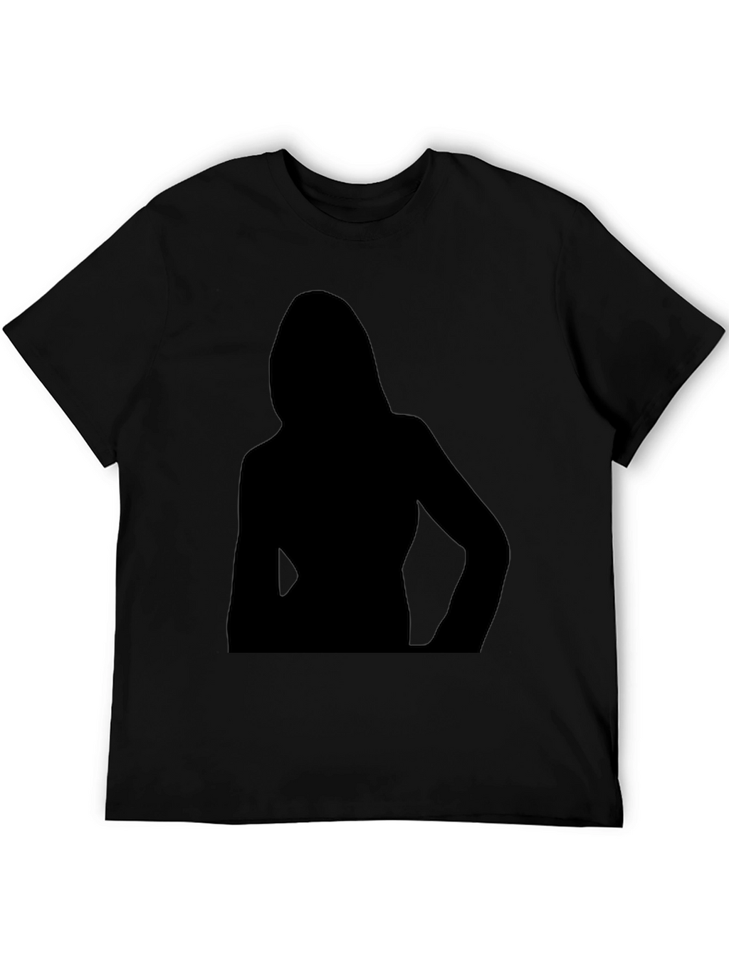 Silhouette Graphic Black T-Shirt