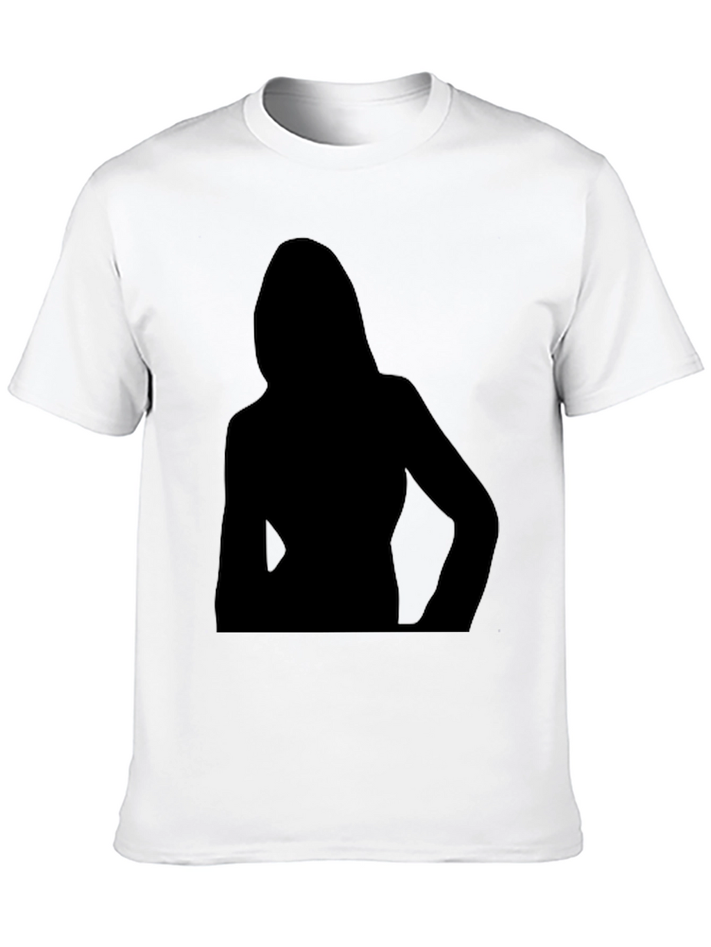 Silhouette Graphic Black T-Shirt
