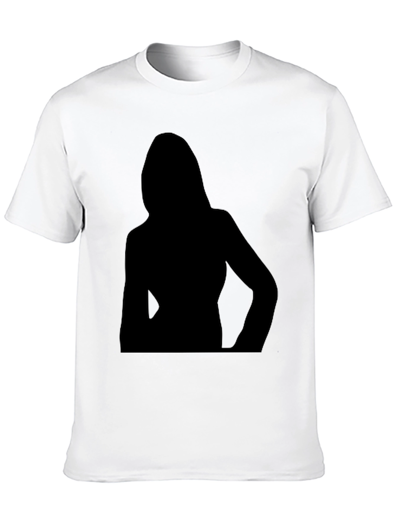 Silhouette Graphic Black T-Shirt