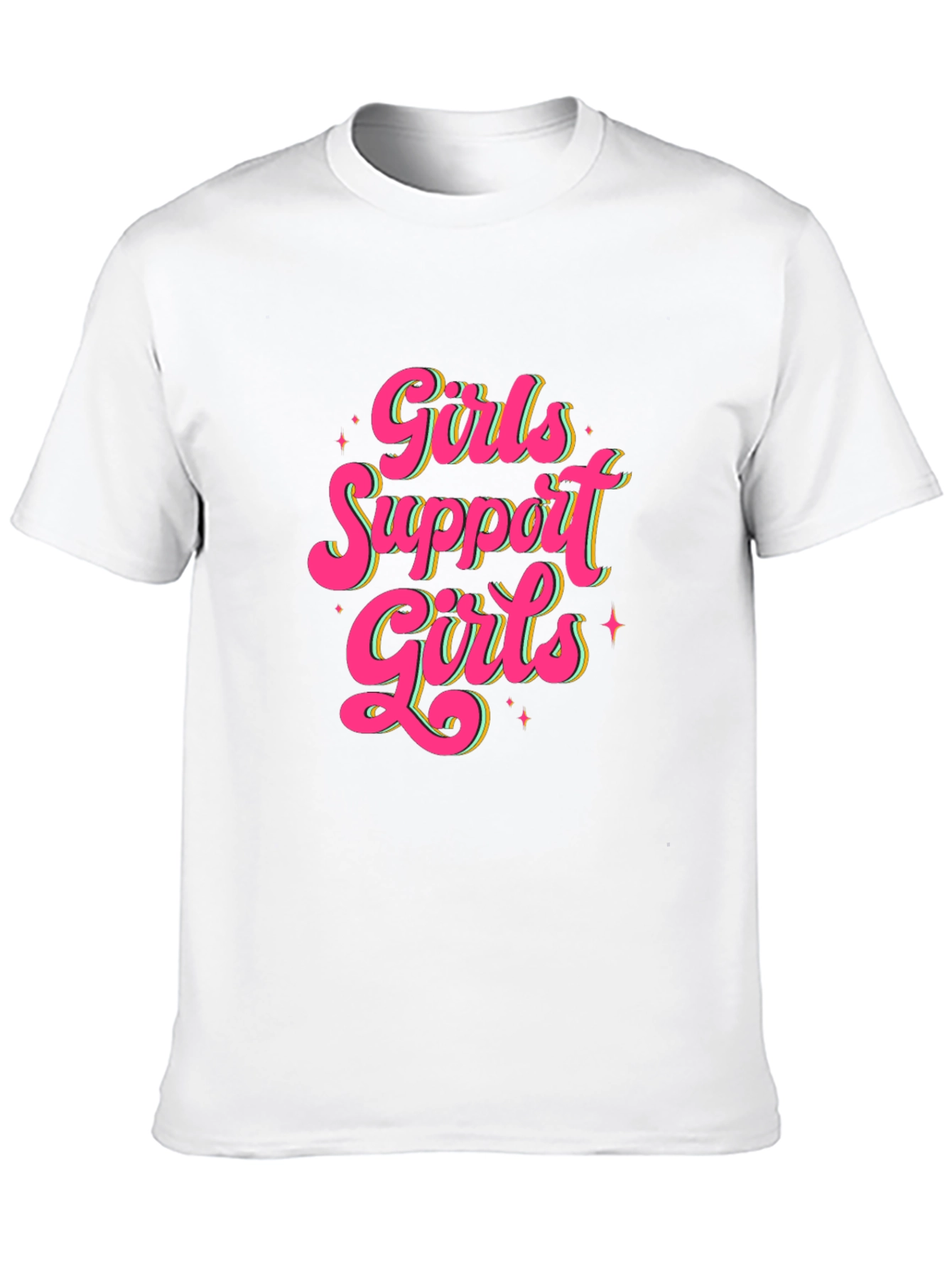 Girls Support Girls Graphic T-Shirt