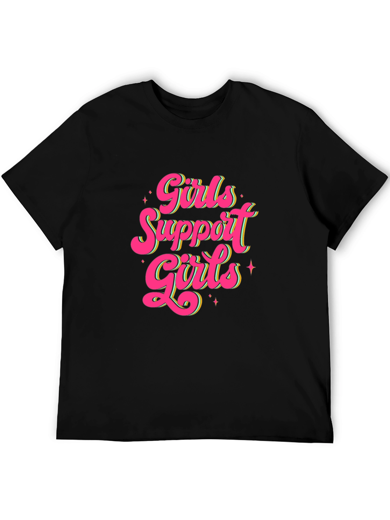 Girls Support Girls Graphic T-Shirt