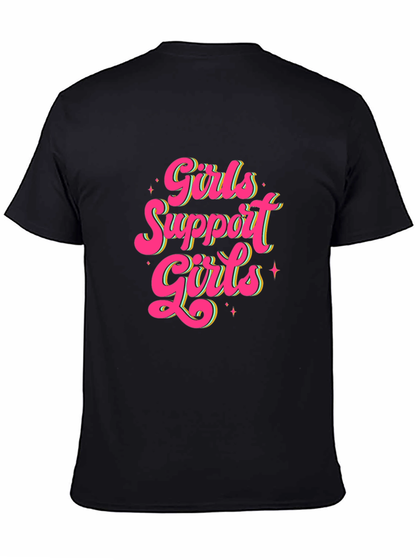 Girls Support Girls Graphic T-Shirt