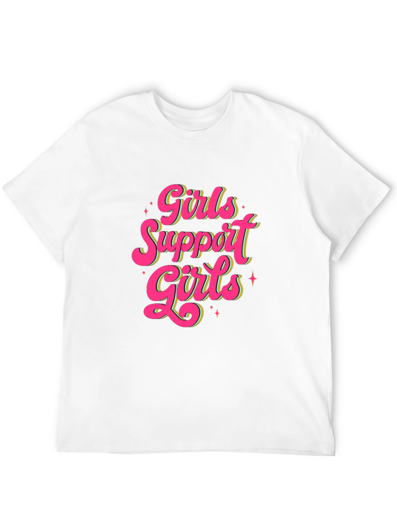 Girls Support Girls Graphic T-Shirt