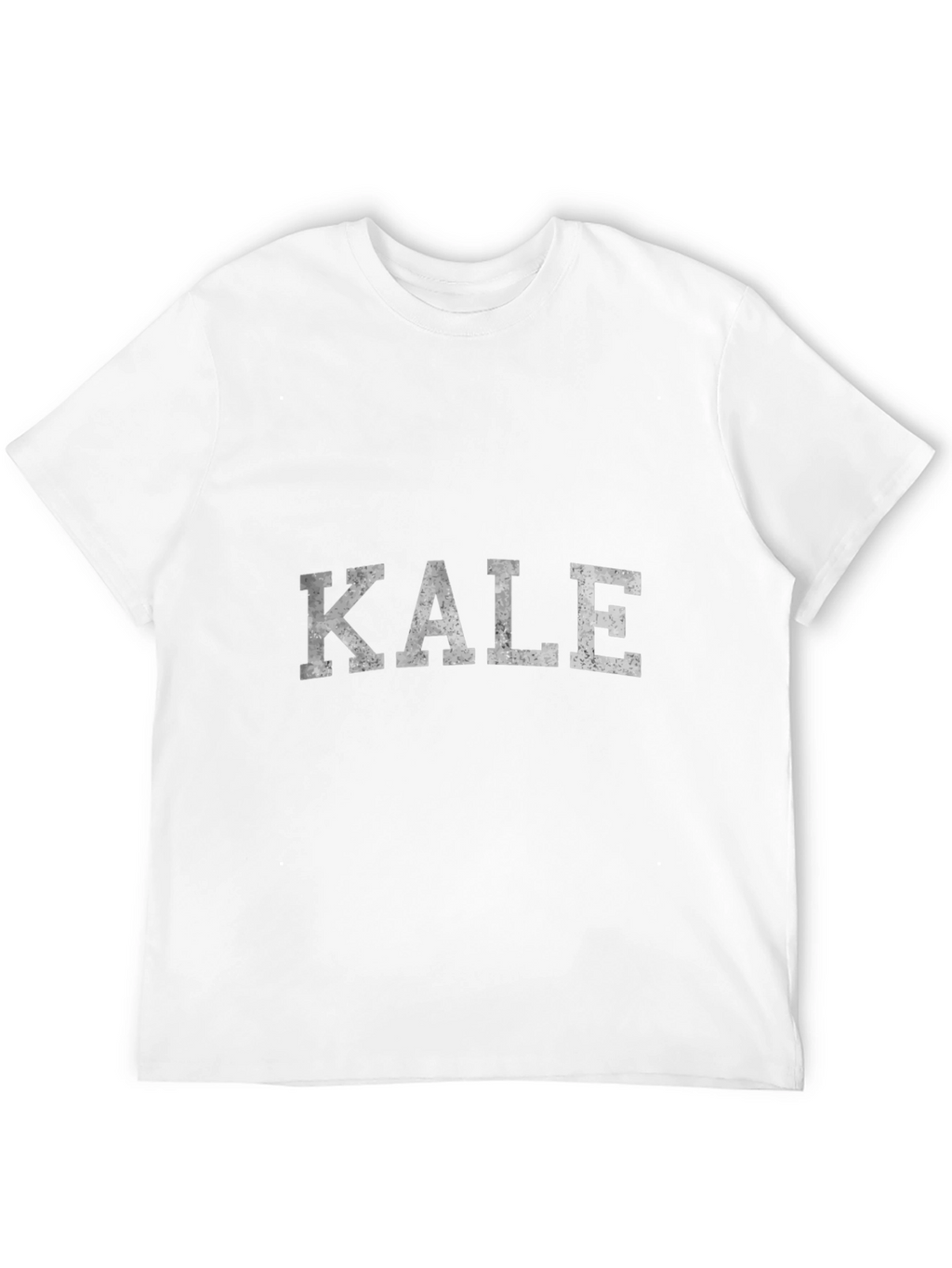 Kale Graphic Tee - Black Cotton Blend