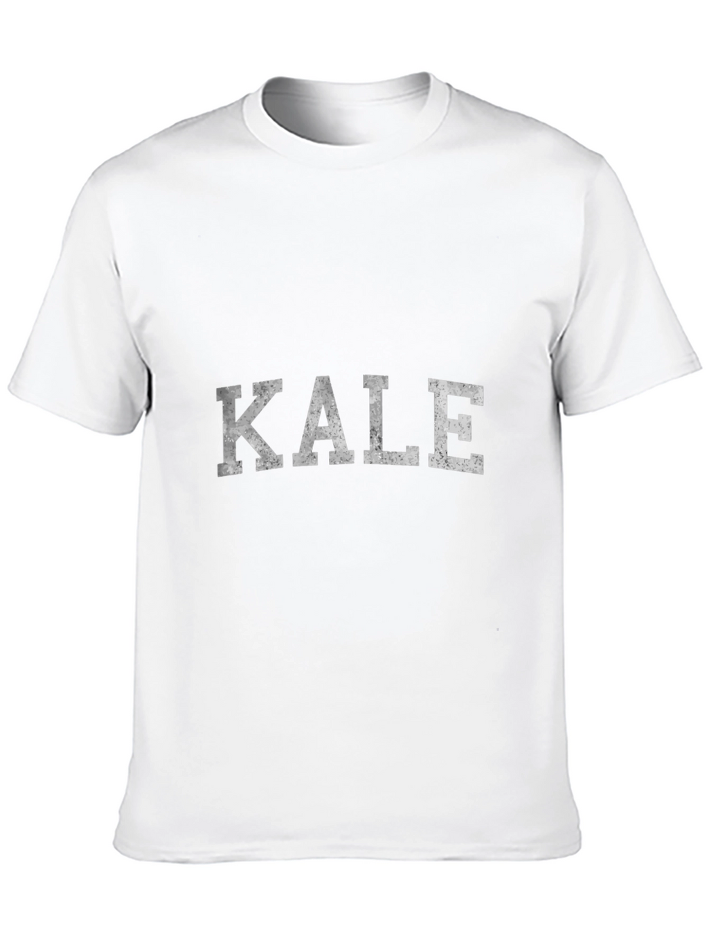 Kale Graphic Tee - Black Cotton Blend