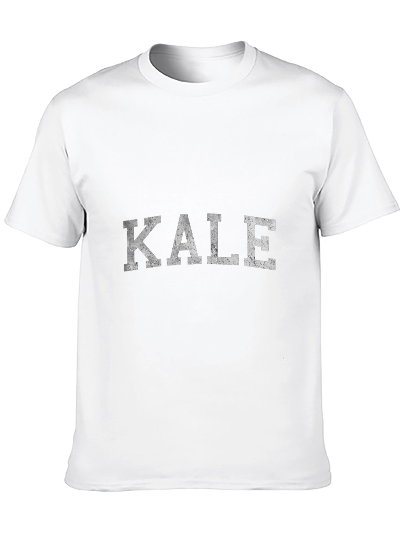 Kale Graphic Tee - Black Cotton Blend