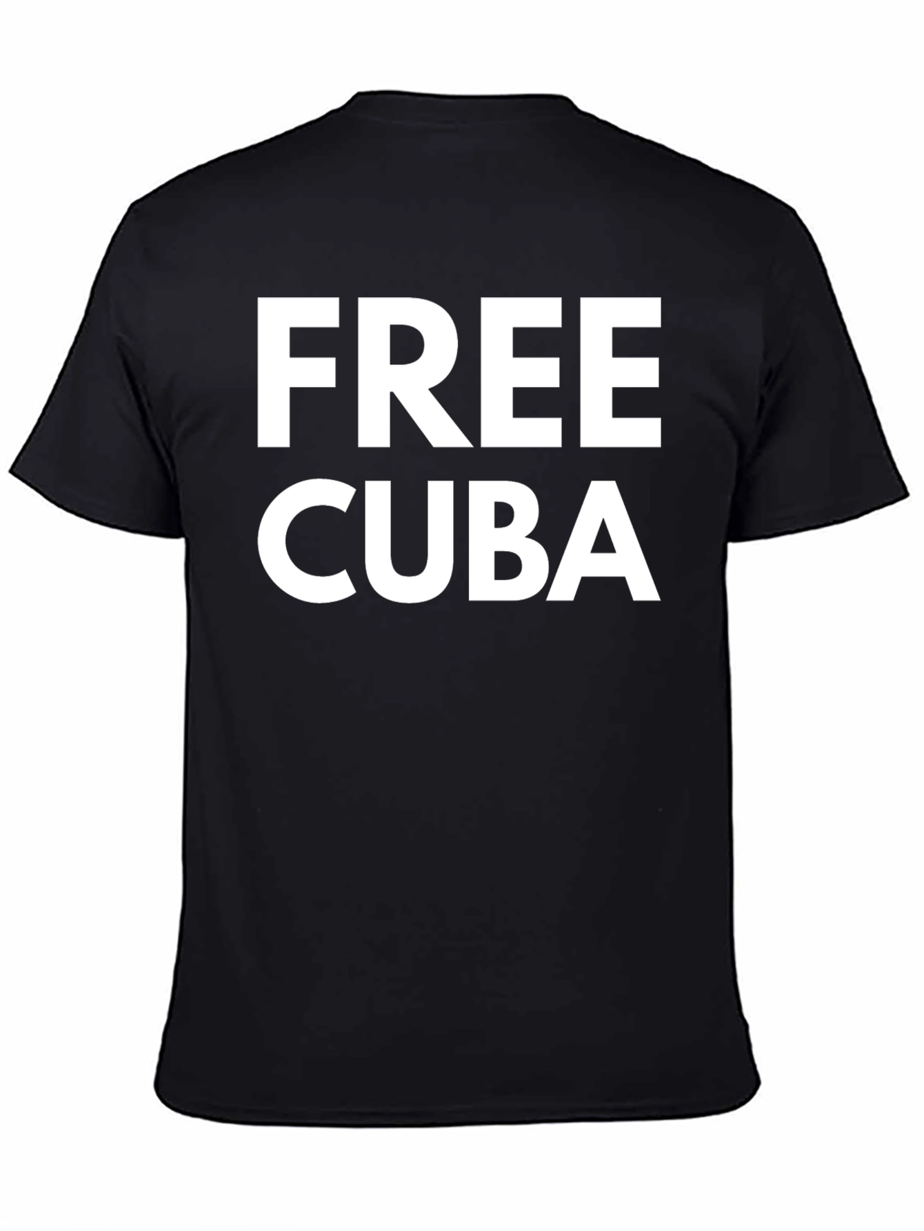 Free Cuba Graphic Tee - Activist Supporter Shirt