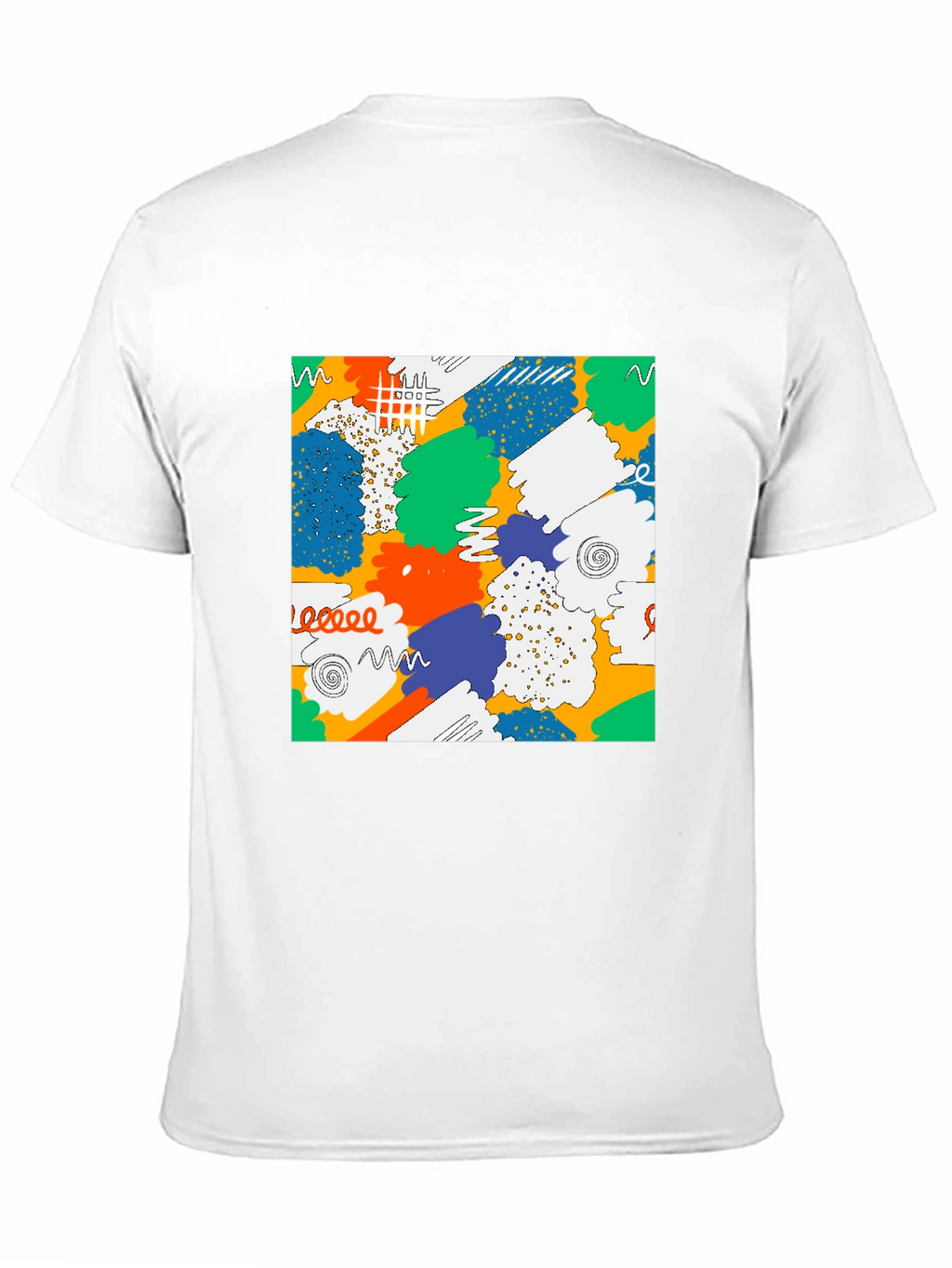 Abstract Pattern Graphic Tee - Unisex