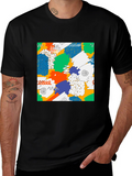 Abstract Pattern Graphic Tee - Unisex