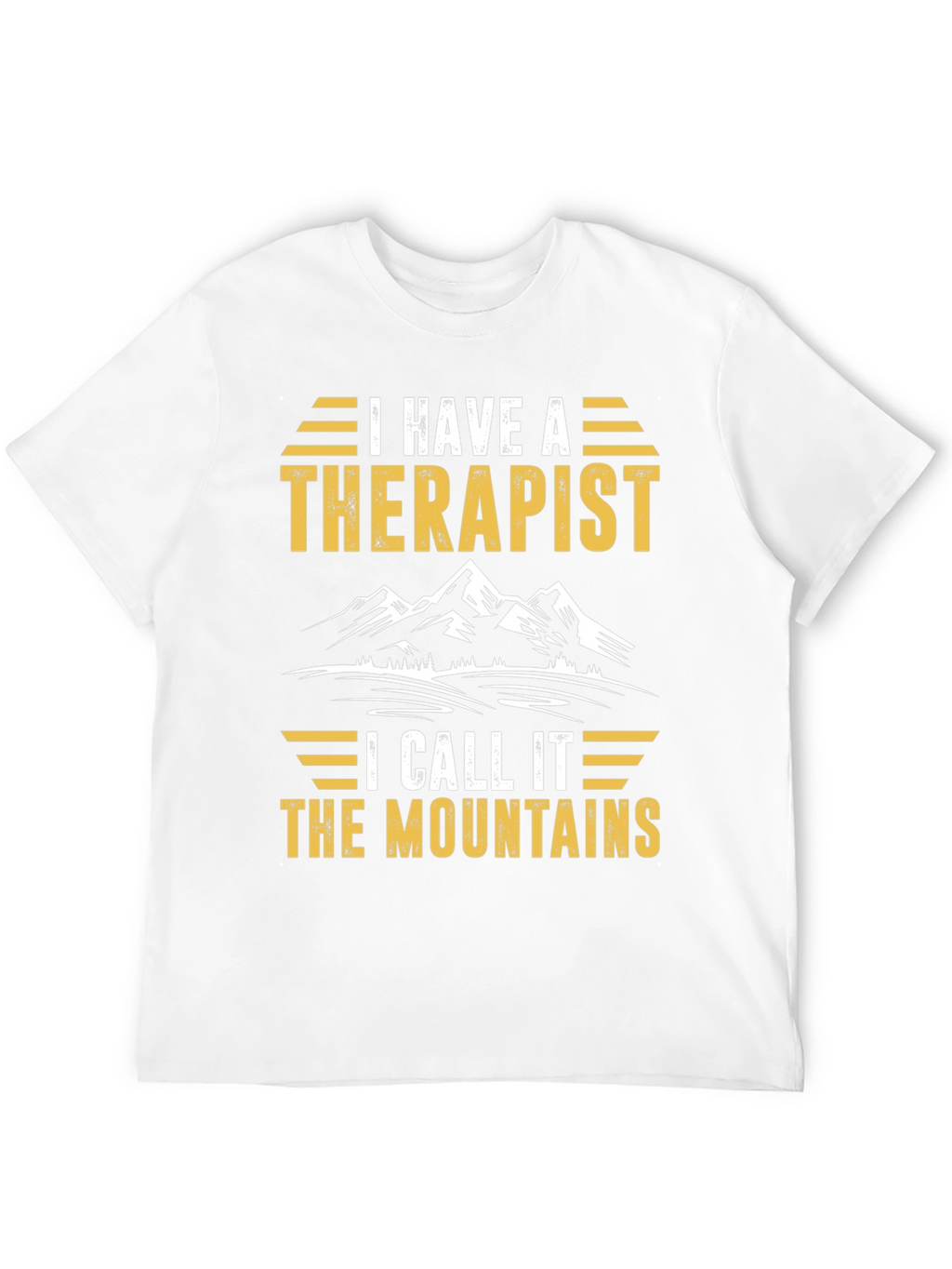 I Have A Therapist Mountains Graphic Tee