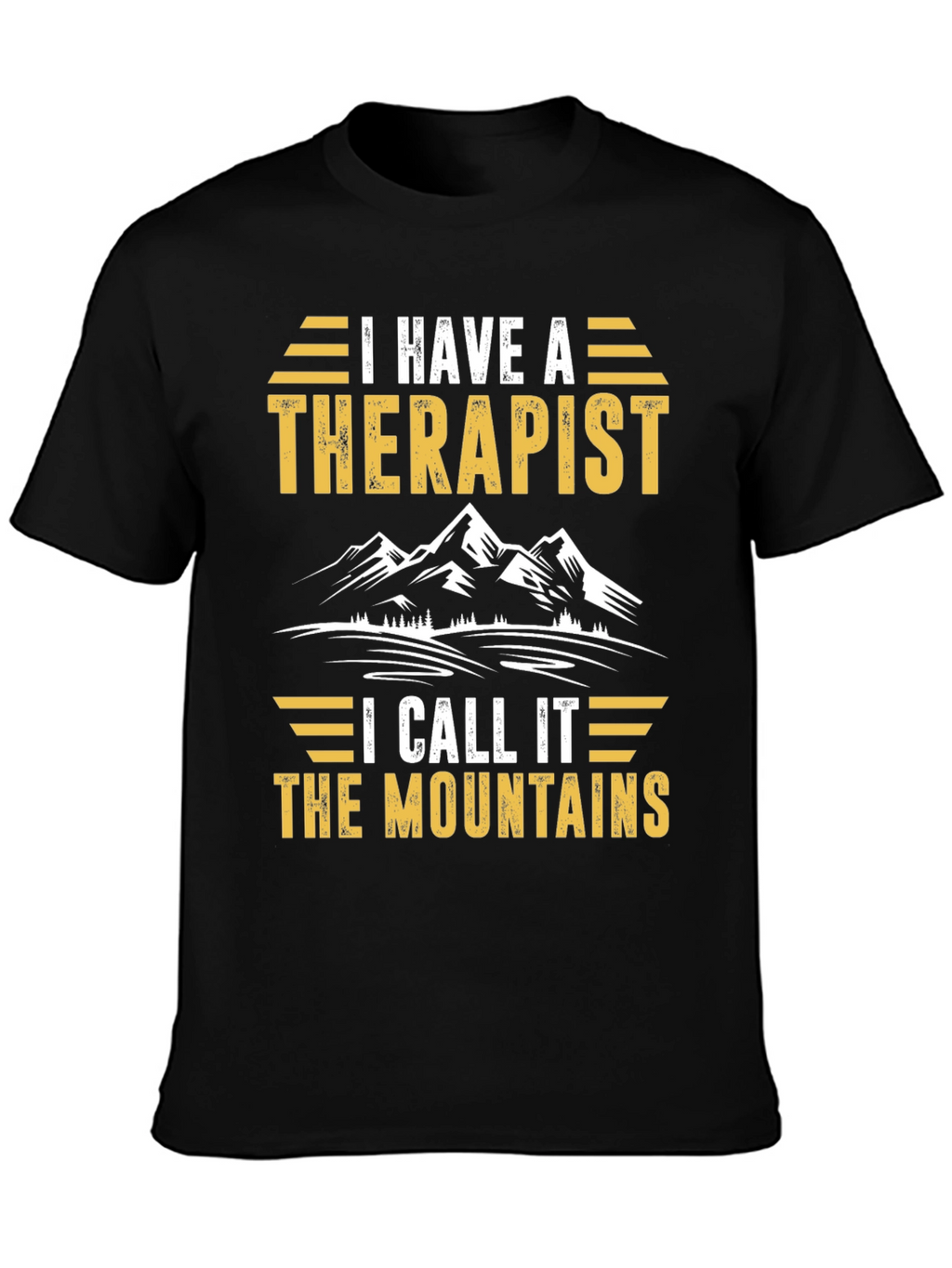 I Have A Therapist Mountains Graphic Tee