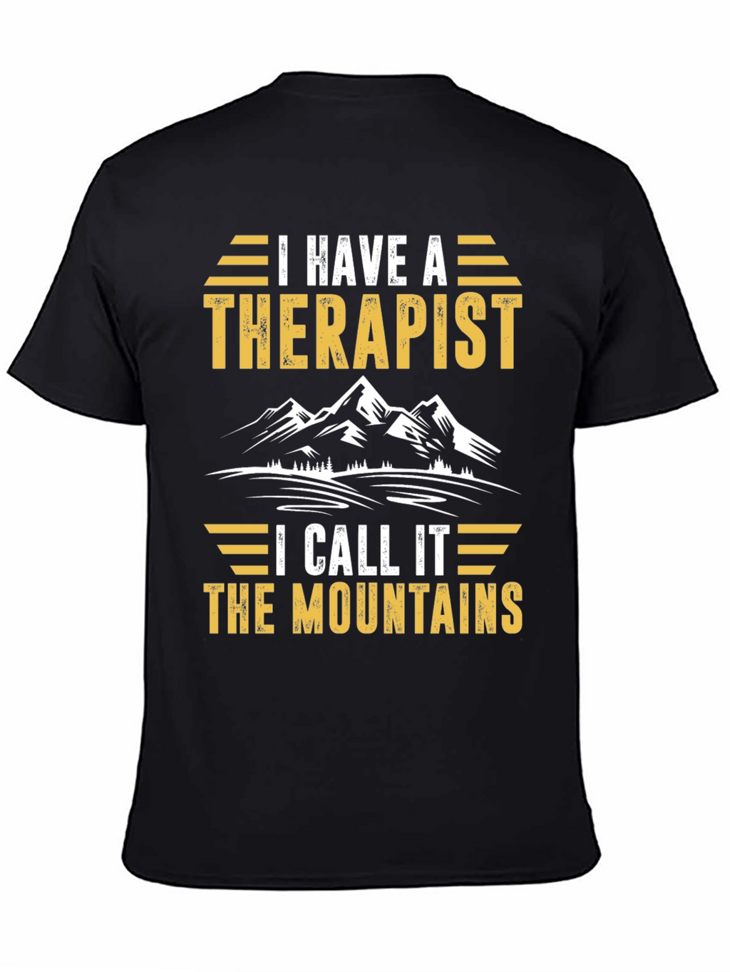 I Have A Therapist Mountains Graphic Tee