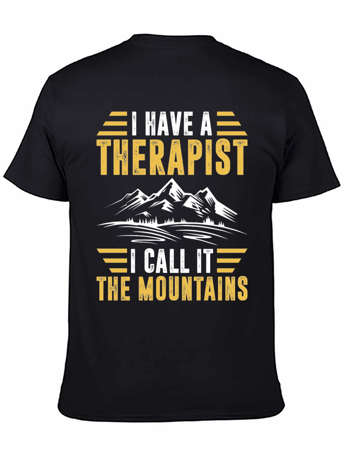 I Have A Therapist Mountains Graphic Tee