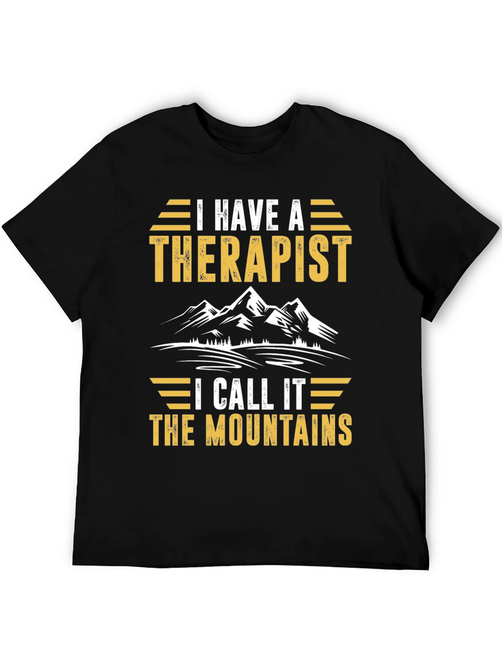 I Have A Therapist Mountains Graphic Tee