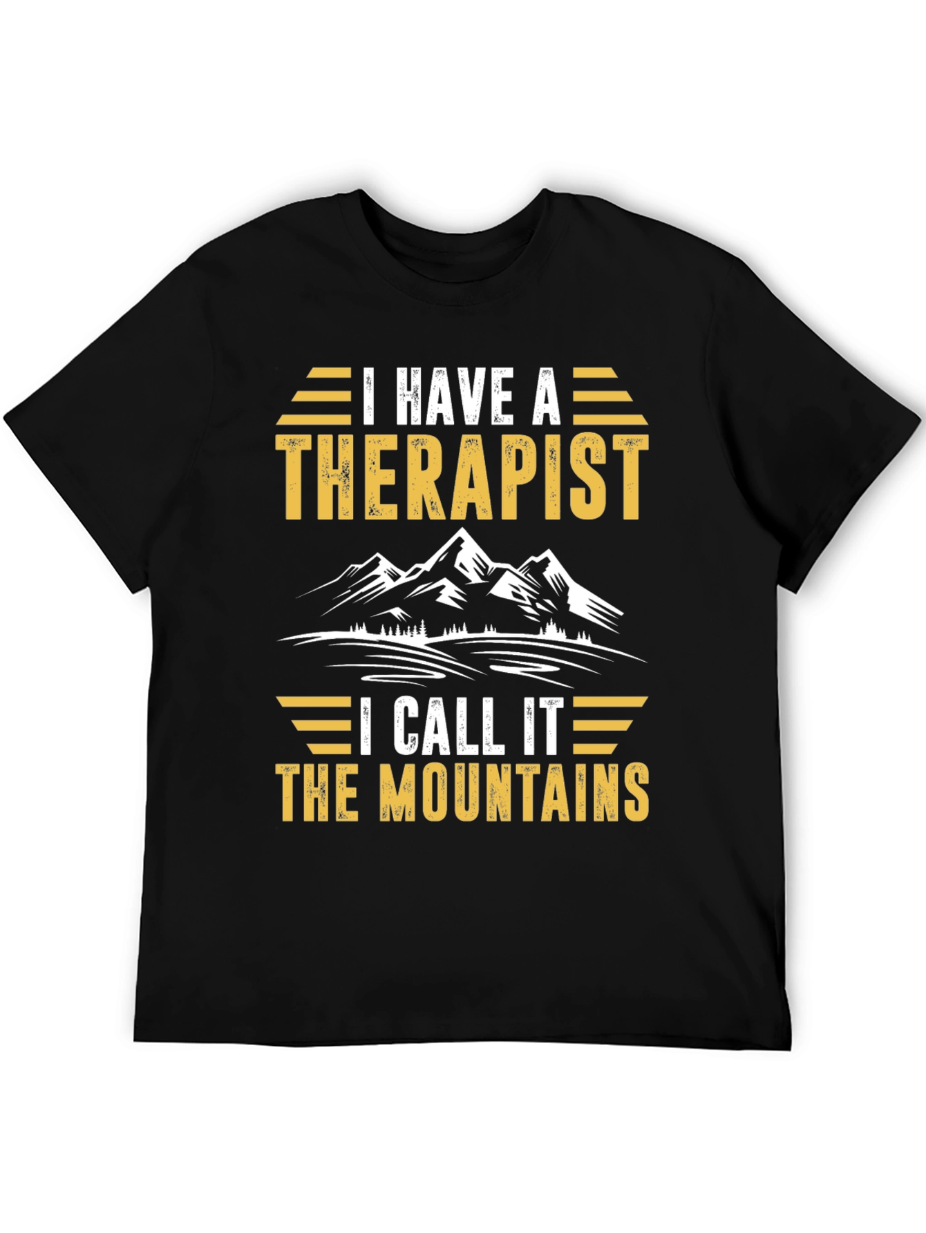 I Have A Therapist Mountains Graphic Tee